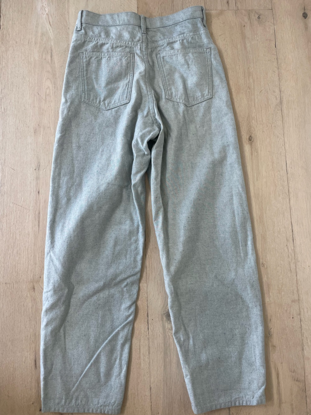 COS Arch Tapered Leg Jean in Blue Speckled Size 24 - Picture 5 of 9